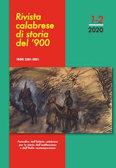 È online il numero 1-2 del 2020 della Rivista Calabrese di Storia del ‘900