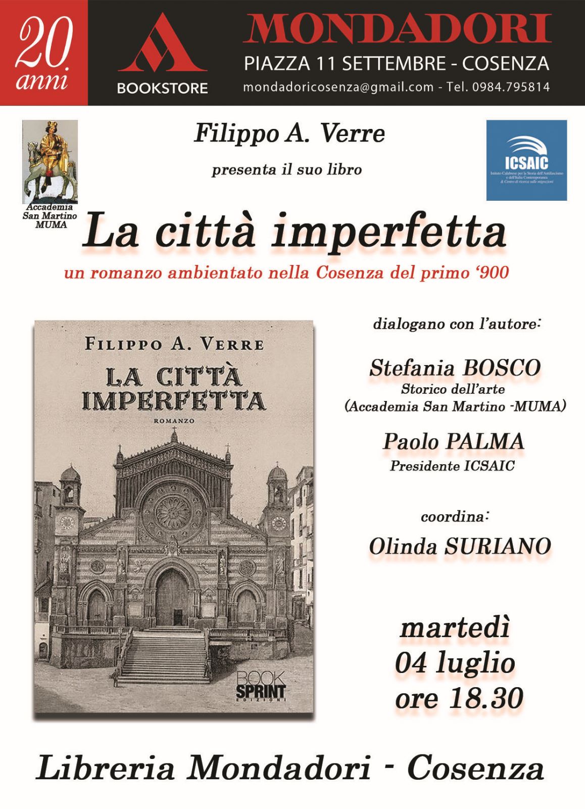 “La città imperfetta”, con l’ICSAIC nella Cosenza dei primi del ‘900