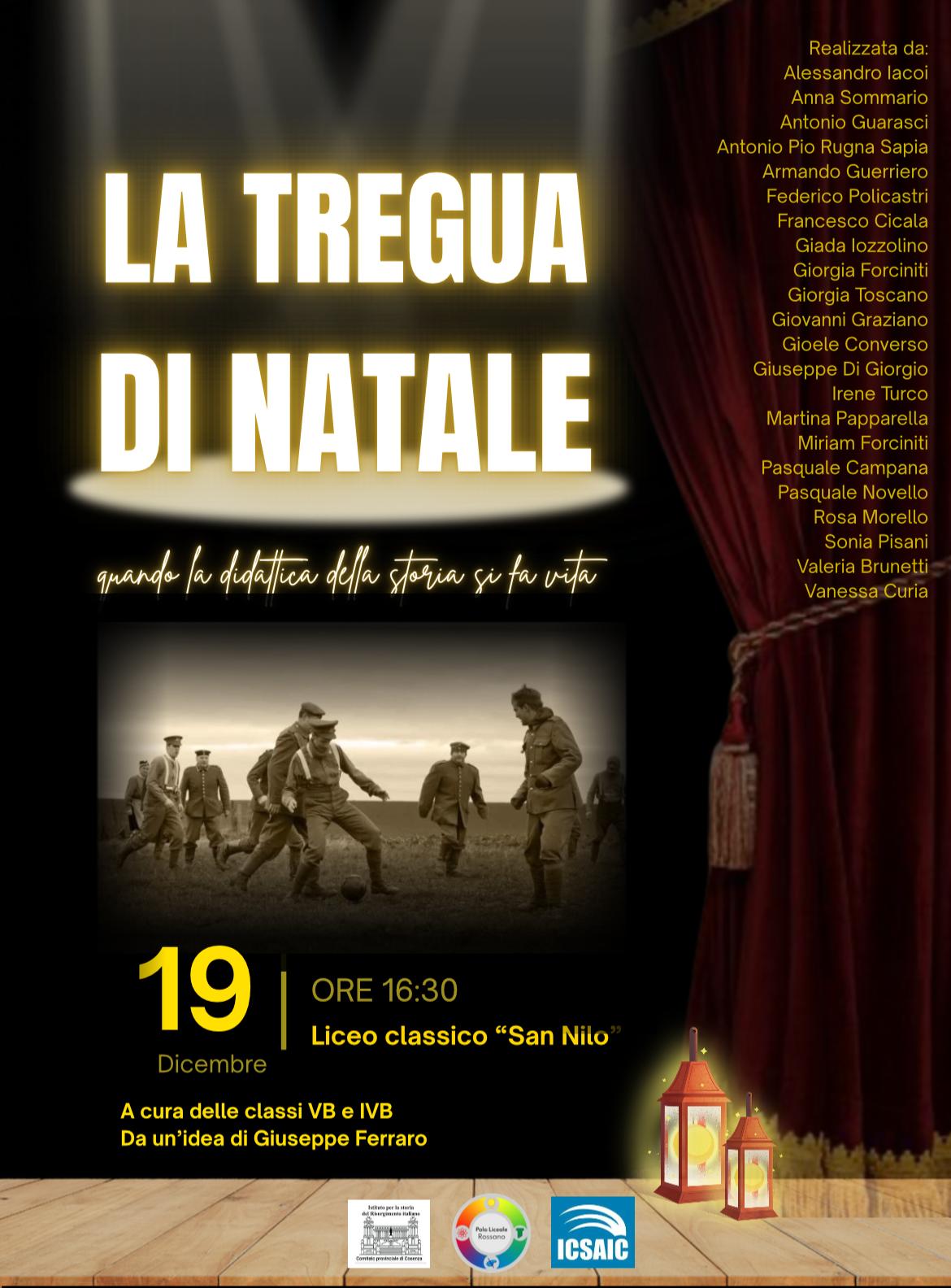 La tregua di Natale. Un’idea di Ferraro per la didattica della storia