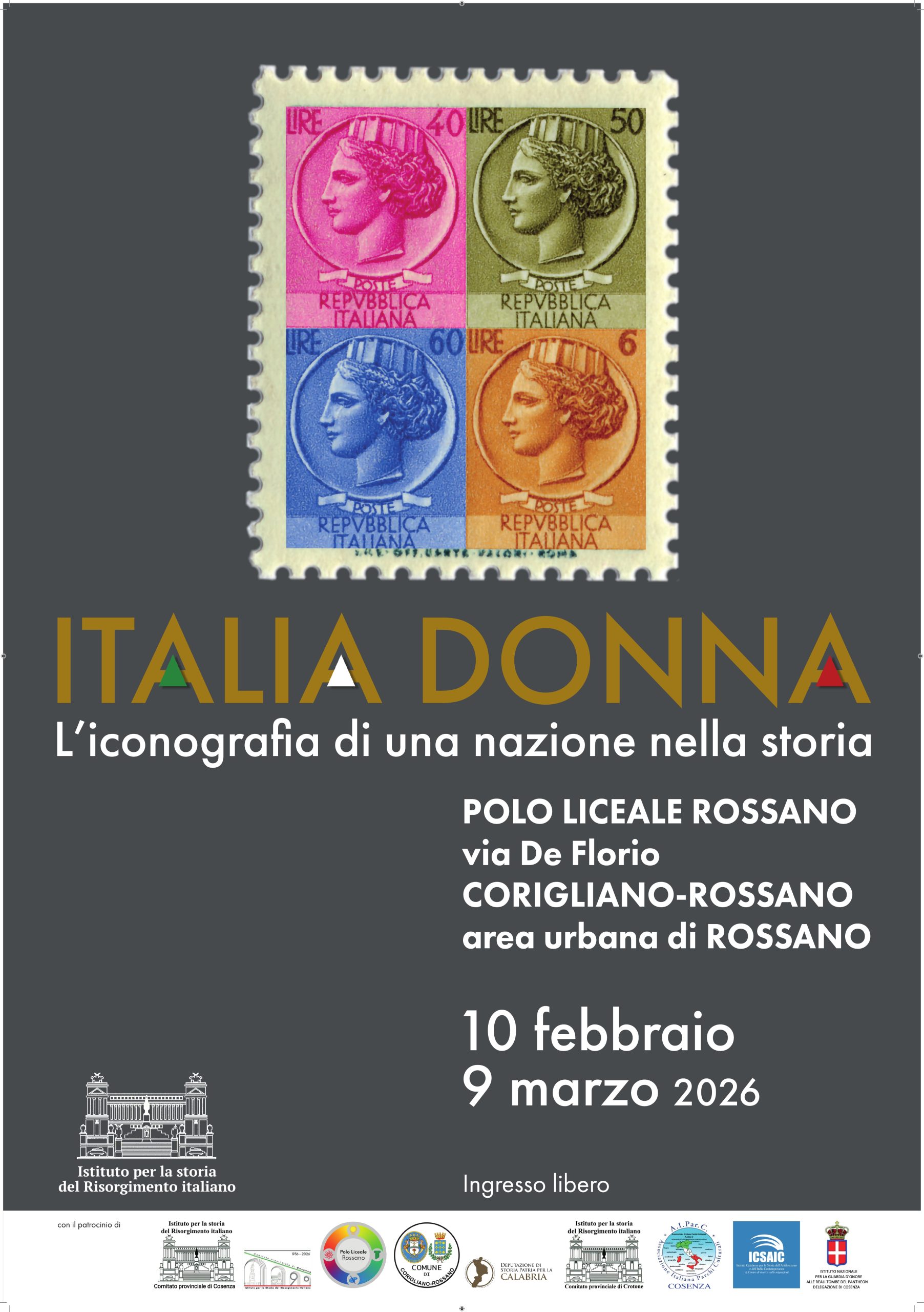 Italia donna, l’ICSAIC alla mostra di Rossano per i 90 anni dell’ISRI Cosenza