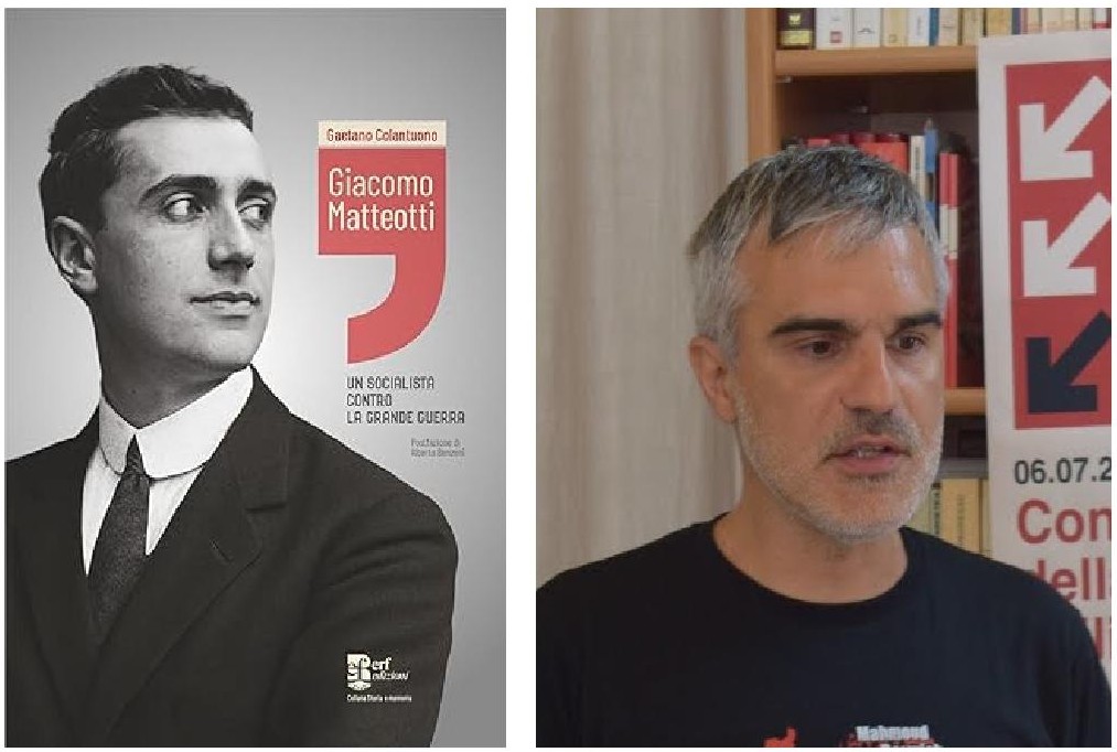 Matteotti e il richiamo al valore della pace nell’ultimo libro del socio Gaetano Colantuono