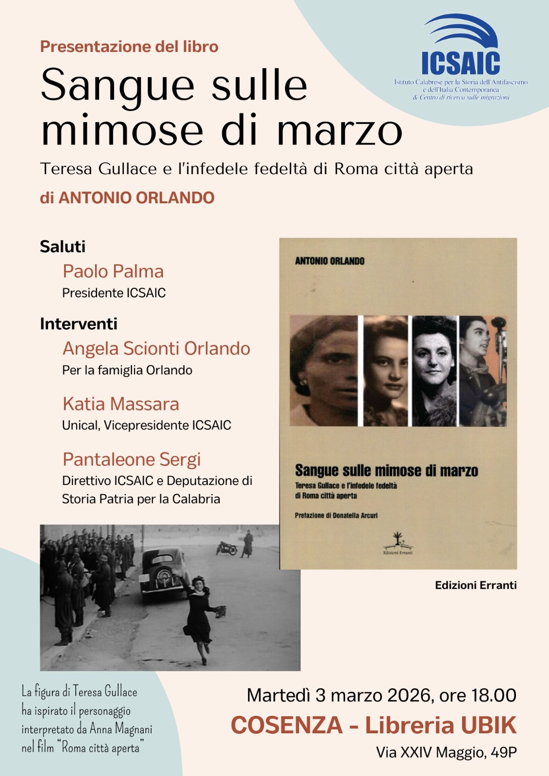 La storia di Teresa Gullace (Anna Magnani) nel libro di Antonio Orlando